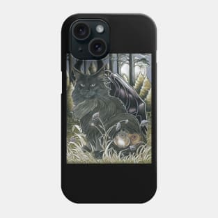 The Dark Forest Cat Spirit Phone Case