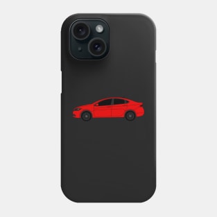 Dodge Dart TorRed Sticker Phone Case