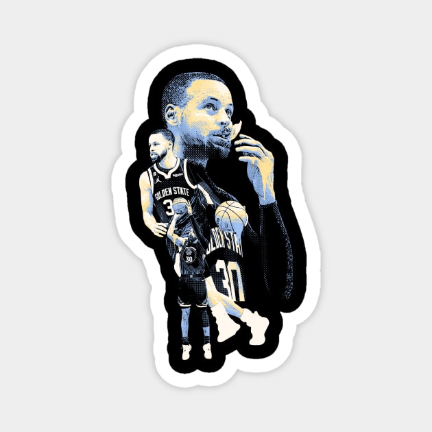 Stephen Curry Magnet by lazartemarjun