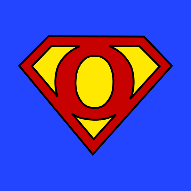 Superhero Symbol Letter O by NextLevelDesignz