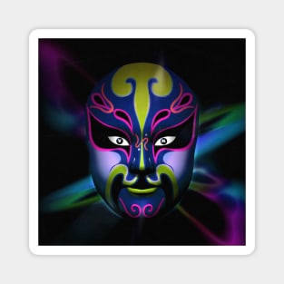 Chinese Opera Mask V4 Magnet