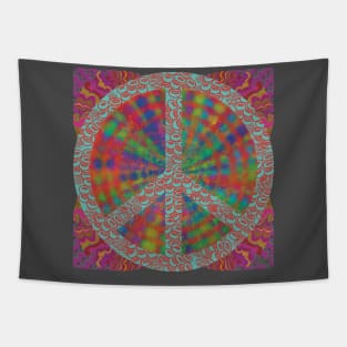 Peace Sign Tapestry