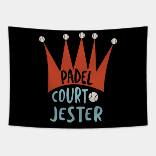 Padel Court Jester Tapestry
