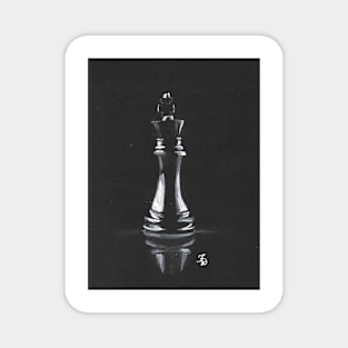 Chess king Magnet