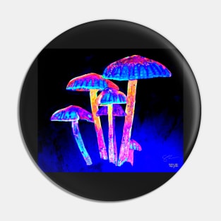 Mushroom Glow Pin