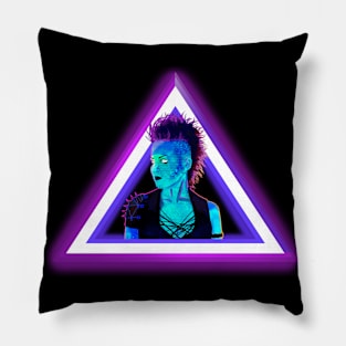 Cyberpunk Girl Pillow