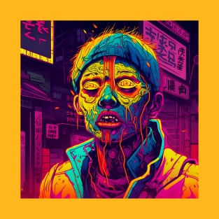 Korean Zombie in neon colours T-Shirt