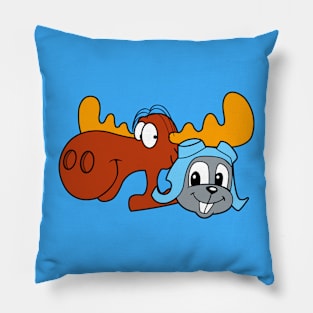 Rocky and Bullwinkle Pillow