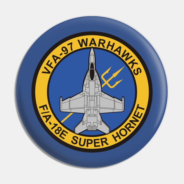 VFA-97 Warhawks - F/A-18 Pin by MBK