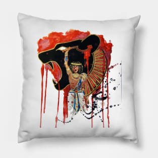 Warrior of Sekhmet Pillow