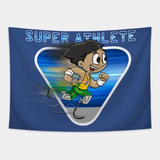 Super athlete Tapestry