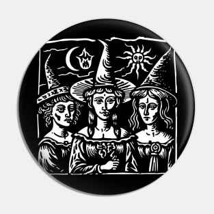 Medieval Witches #3 Pin