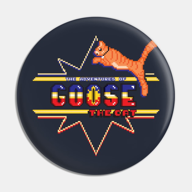 GOOSE THE CAT Pin by MiguelLopez