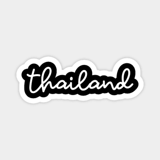 thailand - white Magnet