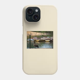 Boats in Epping Forest. Phone Case