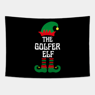 THE GOLFER ELF Tapestry