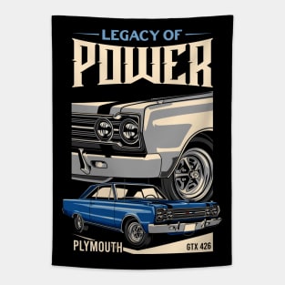 Retro Plymouth GTX 426 Hemi Tapestry