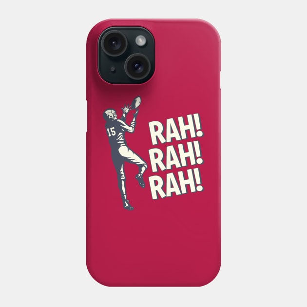 Vintage Football, Rah! Rah! Rah! Phone Case by Wright Art