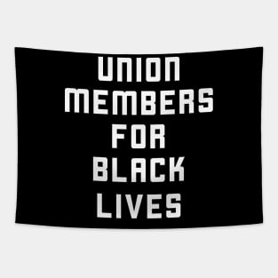Union Members for Black Lives Tapestry