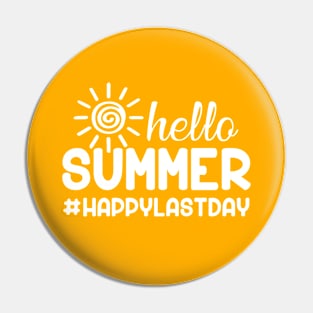 Summer and happiness Pin