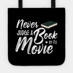 Never Judge A Book By Its Movie Tote