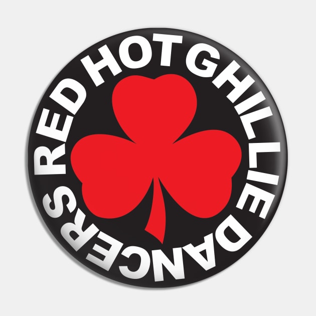 Red Hot Ghillie Dancers Pin by IrishDanceShirts