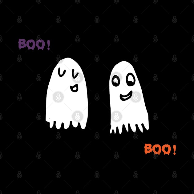 Cute Halloween ghost by bruxamagica