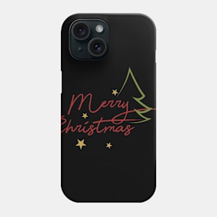 Vintage Retro Merry Christmas Phone Case