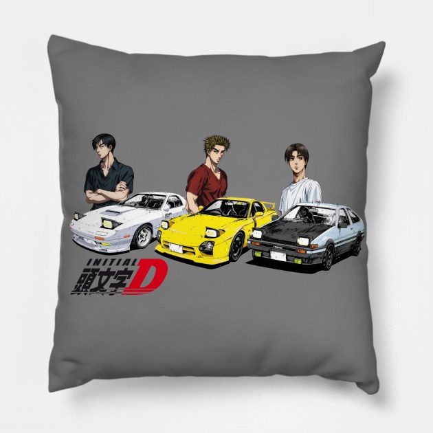 Project D Team Lineup Pillow by TastefullyDesigned