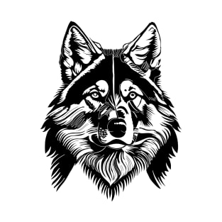 Majestic wolf face T-Shirt