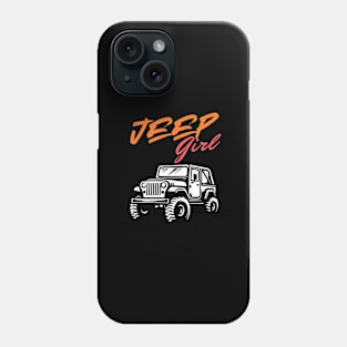 Jeep Girl Color 2 Phone Case