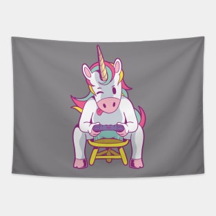 Unicorn Gamer Tapestry