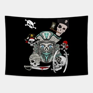 Pirate Skull Tapestry