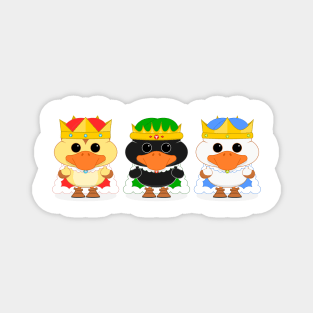 The Three Wise Ducklings Magnet