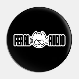 Feral Audio - The Final Logo (dark version) Pin