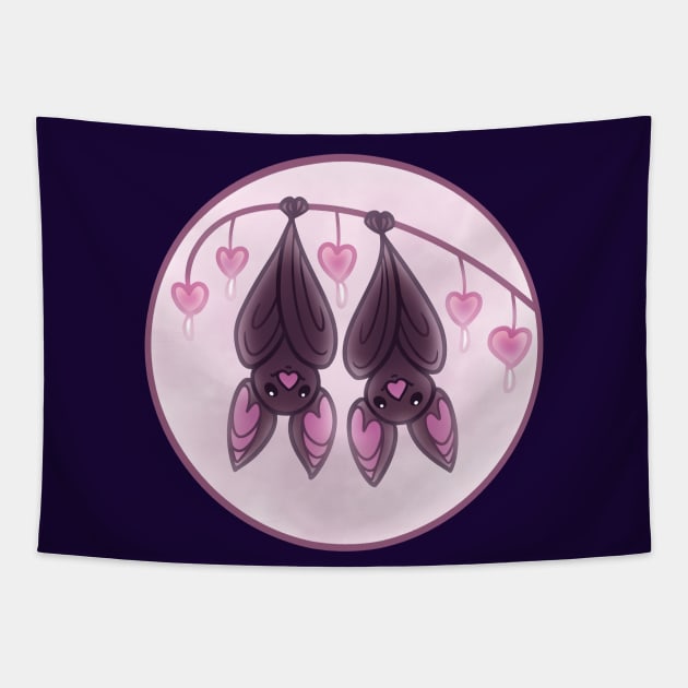 Love Bats Tapestry by DoomedDreamer