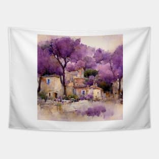 Provence watercolor Tapestry