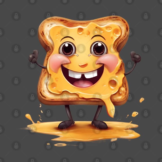 Cheesy Chuckle Toast by LuminaCanvas
