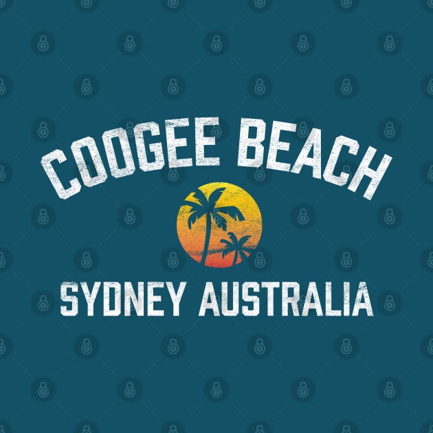 Coogee Beach Sydney Australia NSW Sunset Palm by TGKelly