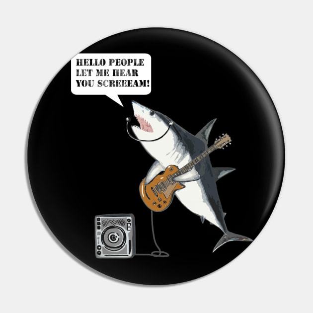 Shark Legend Pin by Tiggy Pop