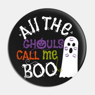 Cute Ghost and Ghouls Halloween Pin