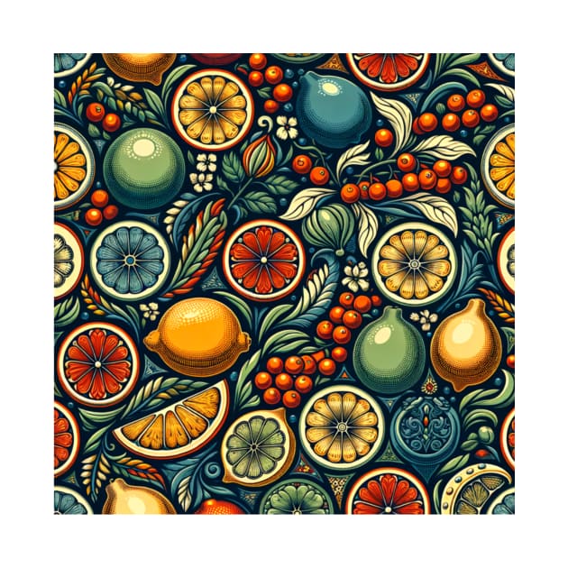 Art Deco Fruit by CreatingChaos