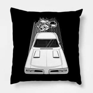 Dodge Coronet Super Bee 1970 - white Pillow