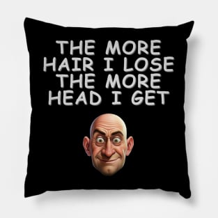 Hairloss humour gift Pillow