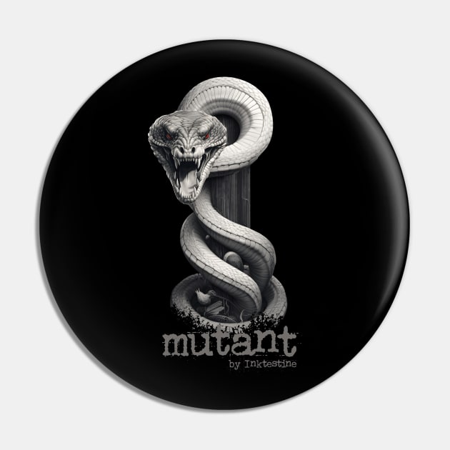 Snake Pin by Inktestine