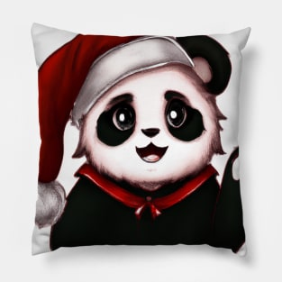 Cute Panda Drawing Pillow