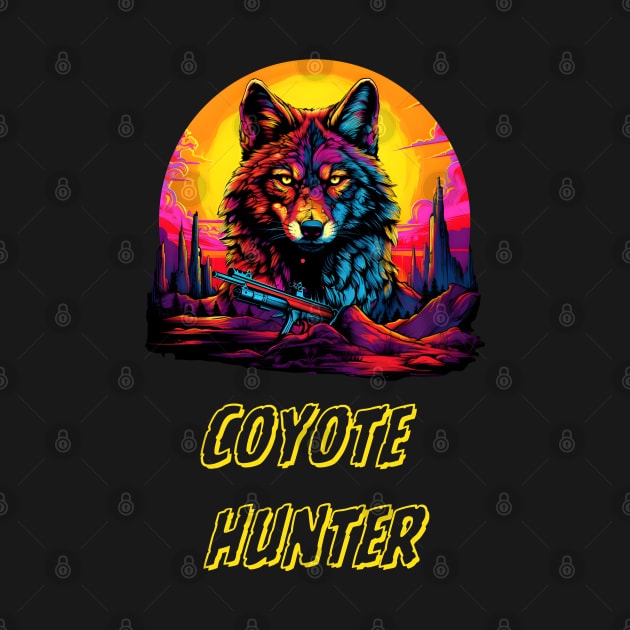 coyote hunting by vaporgraphic