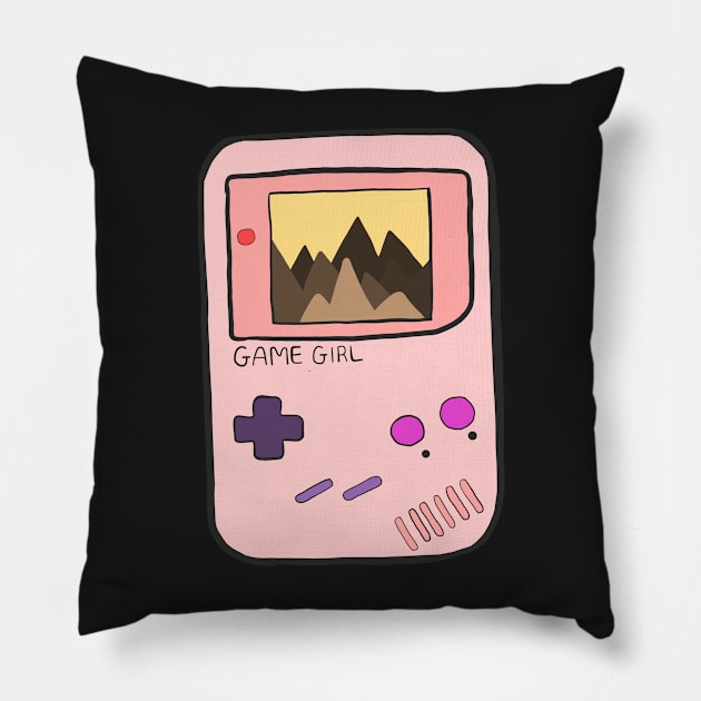 GameGirl Pillow by jenartfart