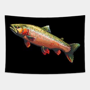 16-Bit Trout Tapestry