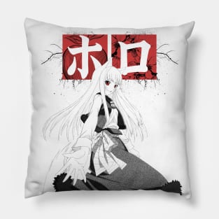 Snow cover Wolf Harvest Deity Pillow